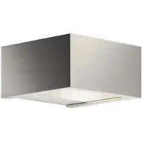 DECOR WALTHER Badkamerlamp Box 10 Wandmodel Nikkel Geborsteld