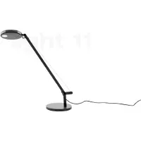 Artemide LED-bureaulamp Demetra Micro, dimbaar, zwart, Werkkamer / Kantoor, Aluminium, Design, LED bureaulamp