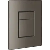 GROHE Skate Cosmopolitan Bedieningsplaat 15,6x19,7 cm Hard Graphite Geborsteld