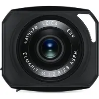 Leica 12470 Lens Hood for M 28 f/2.8 and 35 f/2 black anodized finish