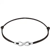 Elli Armbanden infinity trend symbool elastisch 925 zilver