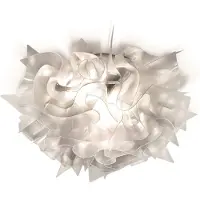 Slamp Plafondlamp , VELI, dimbare, Doorzichtig, Woonkamer, Kunststof, Designer