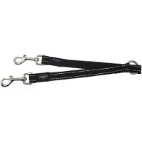 Rogz for dogs fanbelt splitter zwart 20 mmx33 cm