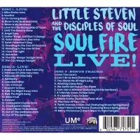 Universal Music Little Steven & The Disciples Of Soul - SOULFIRE LIVE | CD