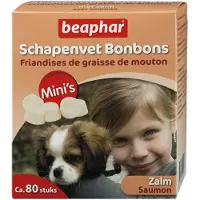 Beaphar Schapenvetbonbons Zalm - Hondensnacks