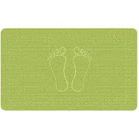 Kleine wolke Foot anti slip badmat 36x72 cm, kiwigroen