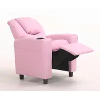 Rousseau Relaxfauteuil voor kinderen Rex - roze