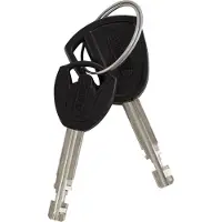 ABUS beugelslot Granit XPlus 540 - fietsslot met XPlus-cilinder - -Security Level 15 - zwart/grijs - 300 mm beugelhoogte