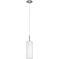 Eglo Hanglamp TROY 3 Pendellampe, Stahl und Glas, E227, IP20, Esstischlampe, Lampe Hanglamp, hanglamp