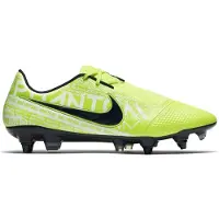 Nike PHANTOM VENOM ELITE Ijzeren Nop Voetbalschoenen (SG PRO) Anti-Clog Volt Wit