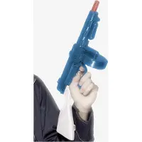 Smiffys Tommy gun maffia (blauw en wit)
