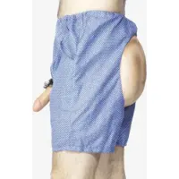 Smiffy Bum en Willy Korte broek blauw