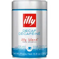 Illy - Koffie Cafeïnevrij 250 G gemalen