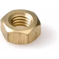 Hoenderdaal Zeskantmoer Messing Blank Sw-7 Din934 M4 | 250 stuks - 3511.20.00401