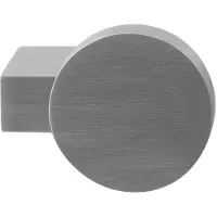 GPF bouwbeslag GPF Massieve voordeurknop verkropt rond incl. wisselstift