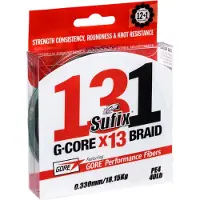 Sufix 131 G-core Braided Line 150 M Groen 0.165 mm
