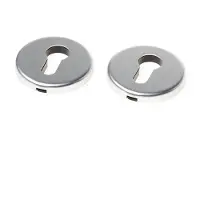 Overig Ami Cilinderrozet Klikrozet - Aluminium - Modern - 60mm - Zilver