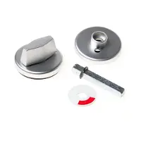 Ami Badkamerslot Wc-slot Klikrozet - Geanodiseerd Aluminium - 8mm