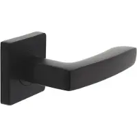 Intersteel Deurkruk Minos op vierkant rozet - mat zwart