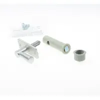 Nemef 2610/4-50, Insteekgrendel, Dm50Mm, F1 Geeloxeerd Greepje En Roze - 9261004500 - 9261004500