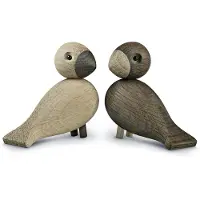 Kay bojesen - Kleine Liefdesvogels Eikenhout