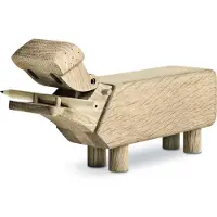 Kay bojesen houten figuur - Nijlpaard - H9 cm - Eg - - OneSize - Decoraties