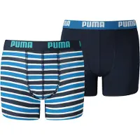Puma Boxershort Printed Stripe Boys Blue 128