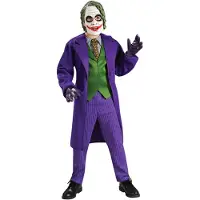 Rubies Verkleedkleren - Deluxe - The Joker - - 8-10 jaar (128-140) - Verkleedkleren