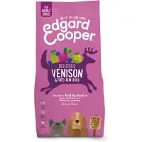 Edgard & Cooper Edgard&Cooper Delicious Venison Adult Hert&Eend&Appel - Hondenvoer - 7 kg Graanvrij