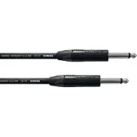 Cordial CPI 3 PP - Instrumentkabel - Jack Recht naar Jack Recht - 3 Meter - Zwart - Neutrik NP2X Stekkers - Dubbelafgeschermd