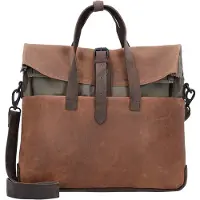 Harold's Aktentas 'Twister' bruin / karamel