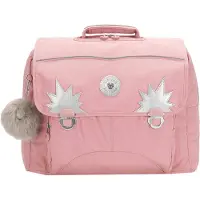 Kipling Rugzak 'Iniko' rosa / zilver