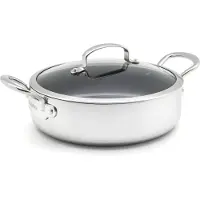 Greenpan Barcelona Infinity rechte sauteuse met deksel 26cm