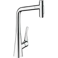 Hansgrohe M71 - Keukenkraan M7117-H320 met uittrekbare handdouche, sBOX, chroom 73816000
