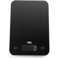 ADE Slim Elektronische keukenweegschaal Zwart