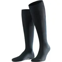 Falke Kniekousen 'Airport' zwart