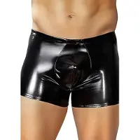 Male Power Pouch Short - Zwart