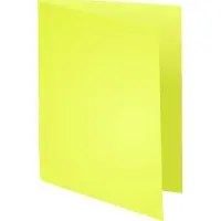 Exacompta Super Dossiermap A4 Kanariegeel Karton 160 g/m² 500 Stuks