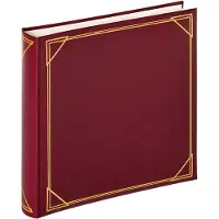 Walther design MX-200-R Standard - Classic album - Formaat 30 x 30 cm - 100 witte pagina's - Rood