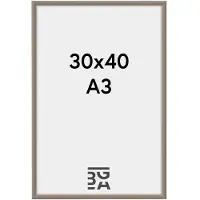 Walther design New Lifestyle - Kunststof lijst - Fotoformaat 30x40 cm - Staal