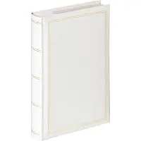 Walther design ME-140-W Monza - Memo insteekalbum - Formaat 24 x 33 cm - 300 foto's 10 x 15 cm - Wit