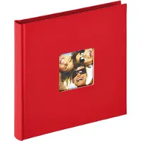 Walther design FA-199-R Fun - Design album - Formaat 18 x 18 cm - Rood