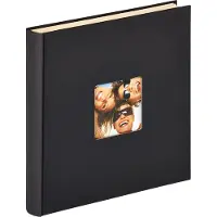 Walther design SK-110-B Fun - Zelfklevend album - Formaat 33 x 34 cm - Zwart