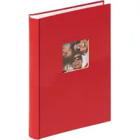Walther design ME-111-R Fun - Memo insteekalbum - 300 foto's 10 x 15 cm - Rood