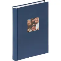 Walther design ME-111-L Fun - Memo insteekalbum - 300 foto's 10 x 15 cm - Blauw