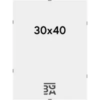Walther design Fotolijstloze schilderijhouders (clip frame) - Frameformaat 30x40 cm - Antireflecterend Glas