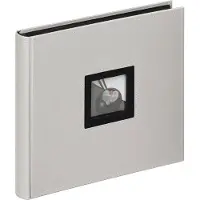 Walther design Black & White 27x26 boekalbum grijs FA209D