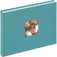 Walther design FA207K FA207K Fotoalbum (b x h) 22 cm x 16 cm Turquoise 40 bladzijden