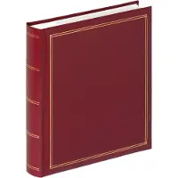 Walther design ME-139-R Monza - Memo insteekalbum - Formaat 26 x 28 cm - 200 foto's 13 x 18 cm - Rood