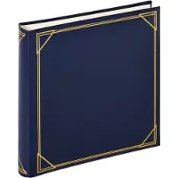 Walther design MX-200-L Standard - Classic album - Formaat 30 x 30 cm - 100 witte pagina's - Blauw